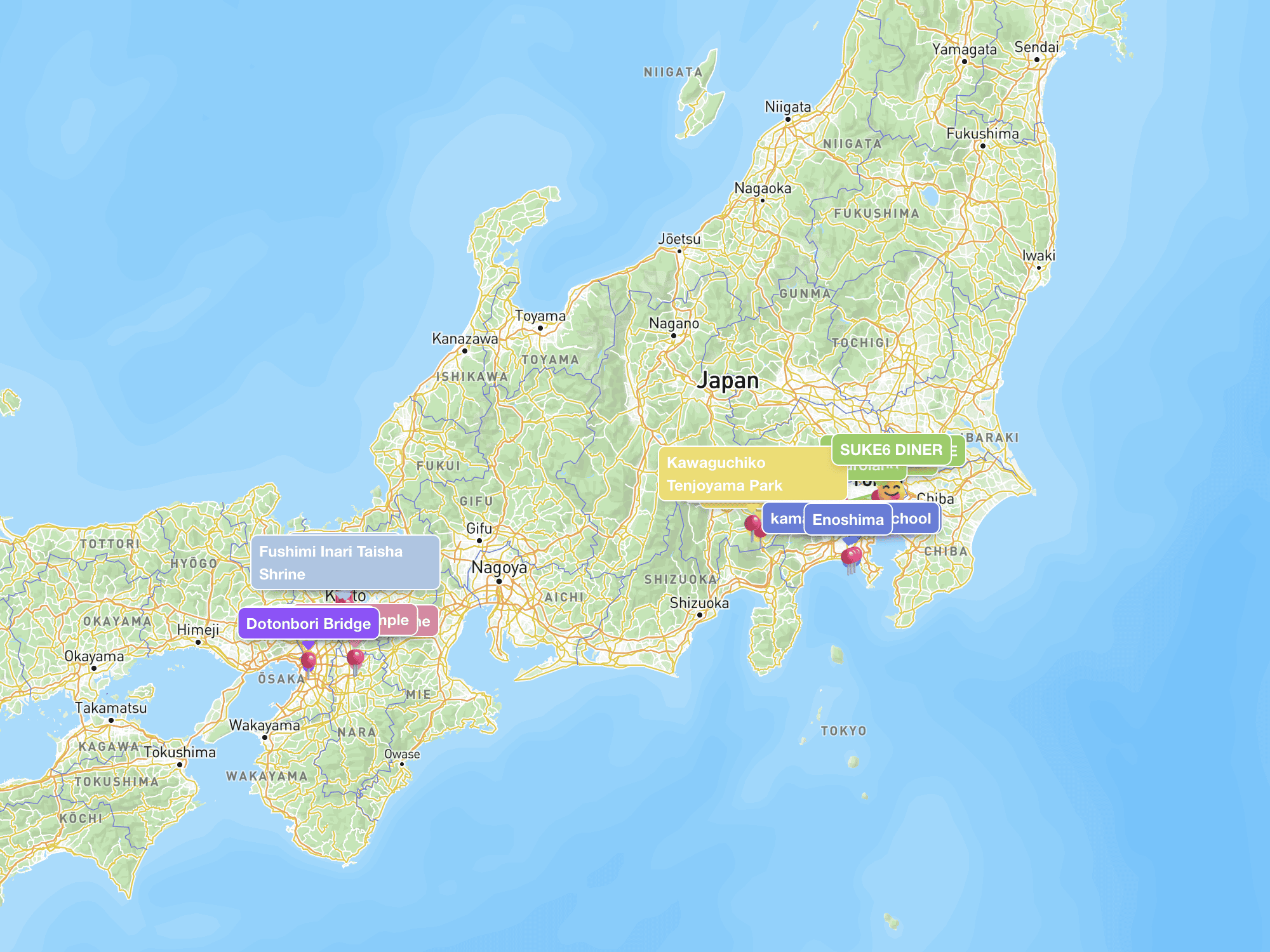 日本10日游行程攻略&详细旅行建议