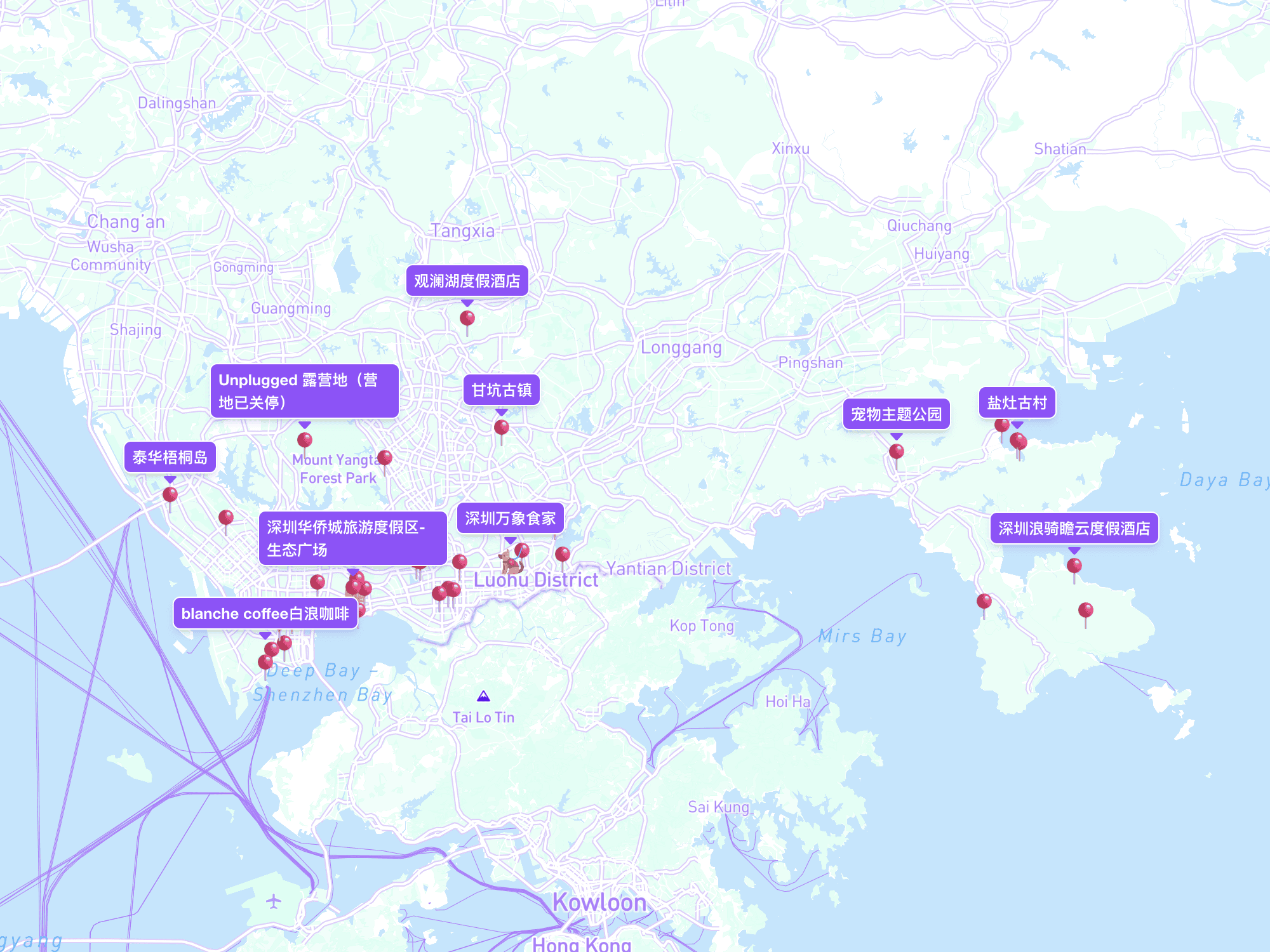 List of Pet-Friendly Spots" in Shenzhen Cover