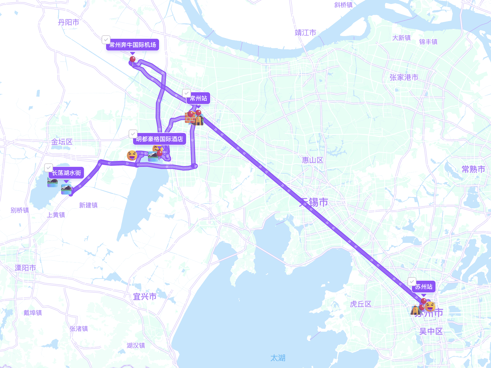 游江南之苏州、常州三天详细旅游路线